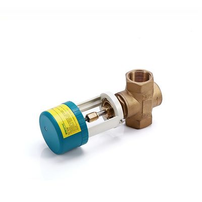 通常温度 24v 線形アクチュエータ 冷却水制御用の電動モーターバルブ
