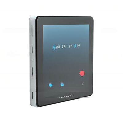 現代のデザインスタイル 4.0 インチ モッドバス プログラム可能なタッチスクリーン カラー LCD 大扇風機コイル 温度計