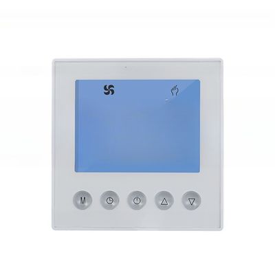 24VAC/110VAC/220VAC プログラム可能 Wifi LCD ディスプレイ 床暖房室の下温度調節器 互換性