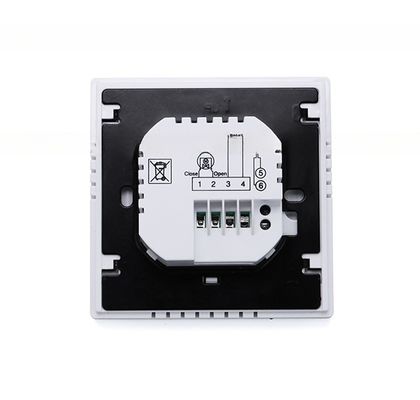0.5C 表示精度 床暖房用 ホワイト プログラム可能な WiFi HVAC 室温台