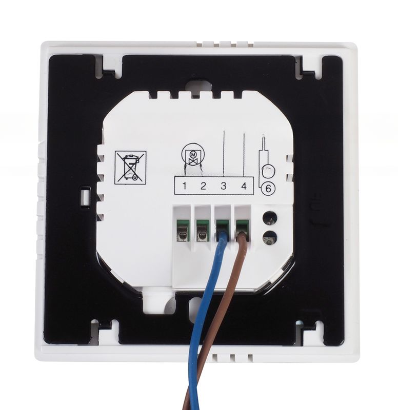 86mm*86mm*16mm EU標準タッチスクリーンLCD WiFiモバイル制御室